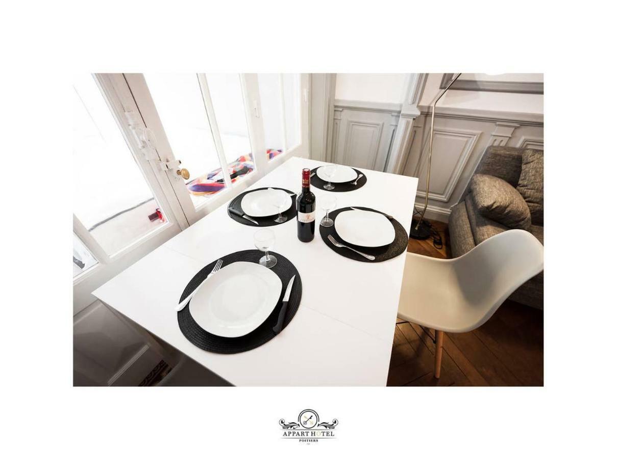 La Suite T2 40M2 Avec Terrasse 1Ch-4Pers Appart Hotel 푸아티에 외부 사진